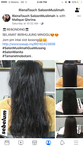 Riena Touch Saloon Muslimah