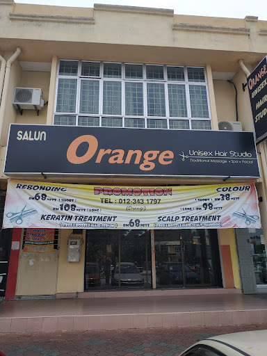 Salun Orange Unisex Haircut