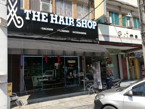 THE HAIR SHOP