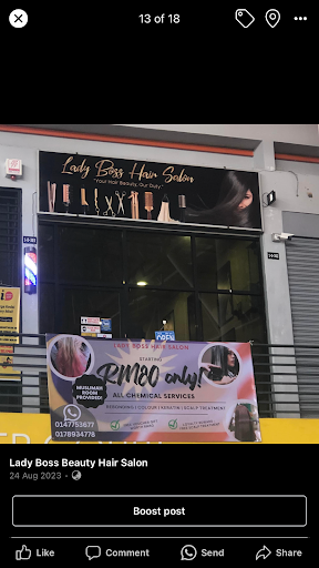 Lady Boss Hair Salon ( Muslimah Salon Sejati Walk)