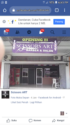 Scissorart barber&saloon