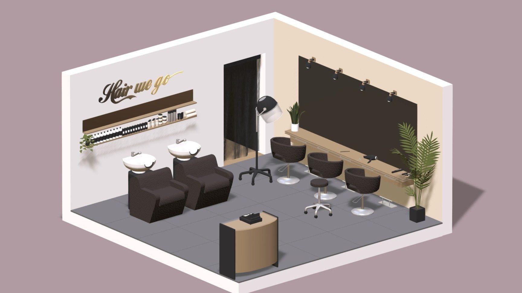 3d salon