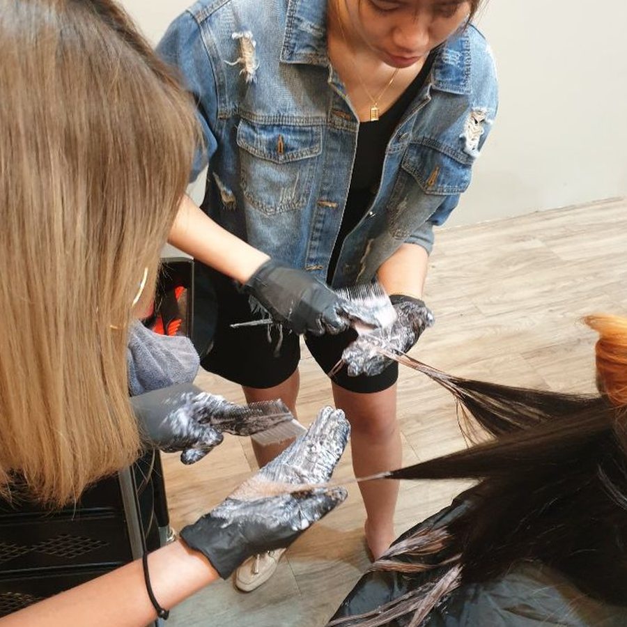 kedai kerinting rambut may kuan